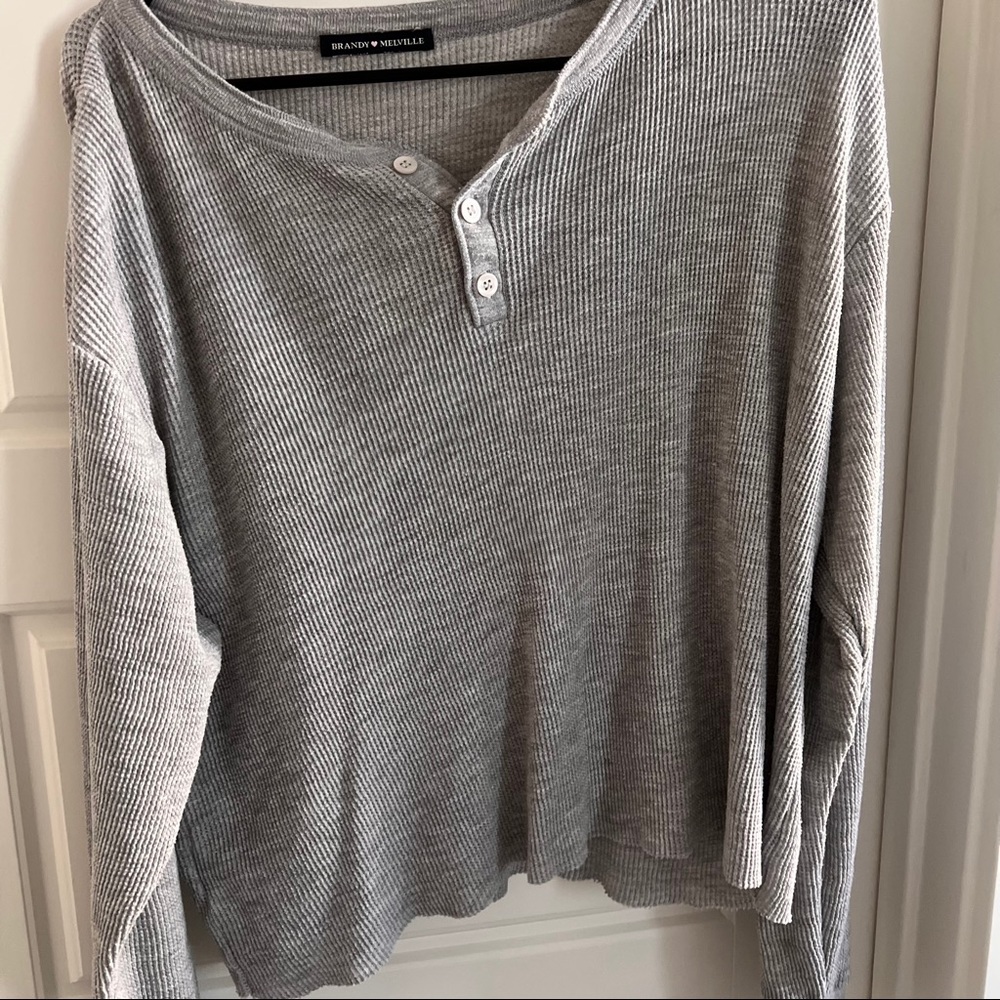 brandy melville henley top